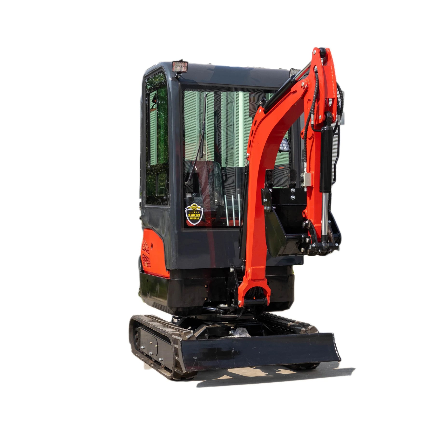 Small Excavator New diesel Engine 1800kg  120 Degree Arm Boom Excavator Mini Excavator with Hydraulic Joystick