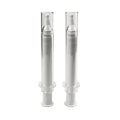 Cosmetic Syringe Bottle Empty ABS Plastic Airless Serum Tube Water Light Needle for Eye Cream Emulsion Screen Printing