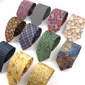 Men's Fashion 8cm Flower Floral Necktie for Men Wedding Business Meeting Gravata Soft Printing Tie Wed Gifts
