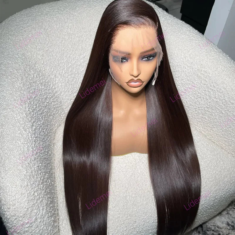 Wholesale Bone Straight Raw Vietnamese Wig 13x4 Transparent HD Full Lace Front Wig Long Straight Human Hair Wigs for Black Women