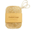 100% Biodegradable Loofah Soft Moroccan Luffa Kitchen Dish Loofa Sponge Pad Natural Dishwashing Loofah for Shower Bath