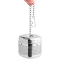 Portable Creative Stainless Steel Tea Infuser with Spoons-Polished Finish