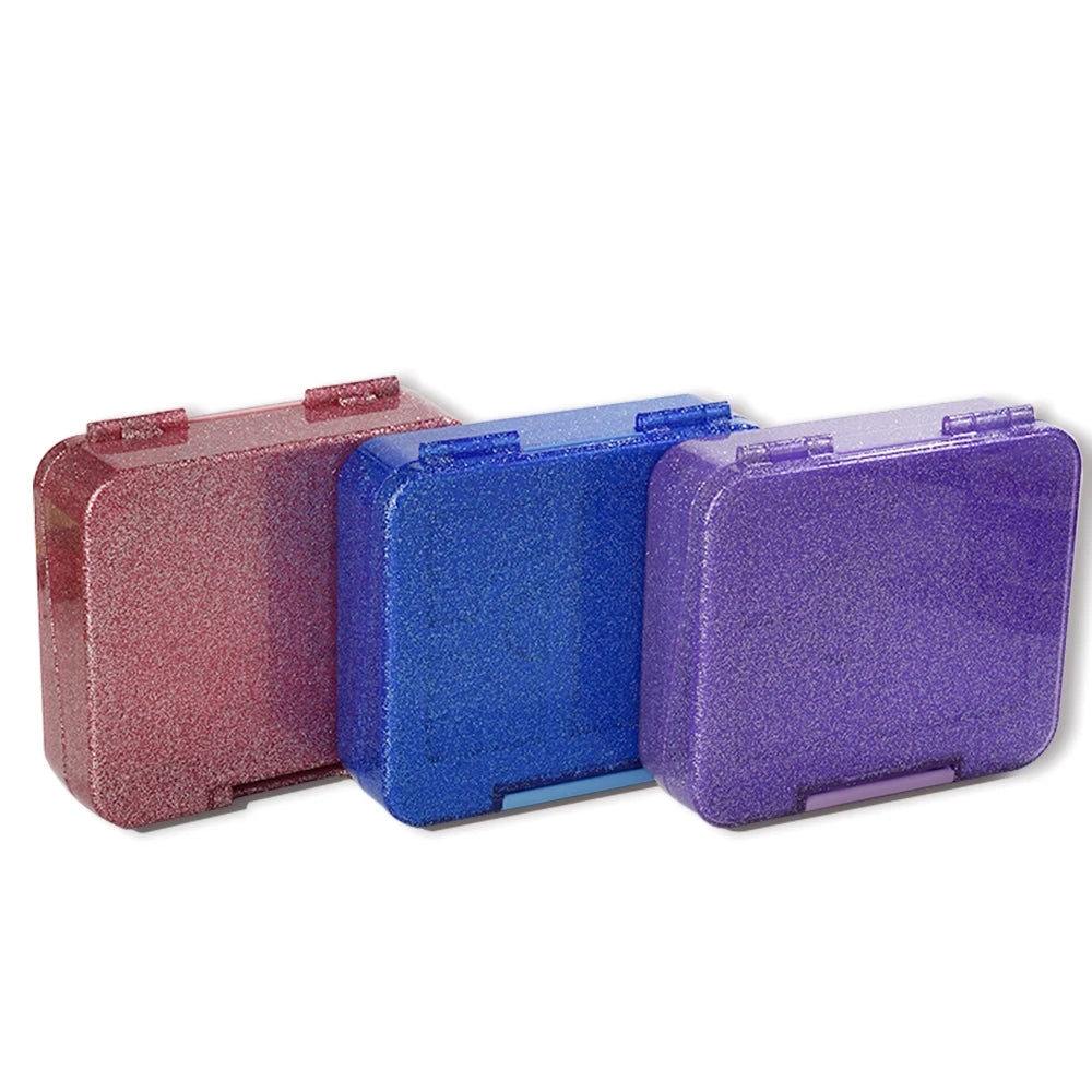 4 Compartment BPA-Free Tritan Lunch Box Non-Spill School Bento Container for Kids Children's Dining Storage Food Lonchera