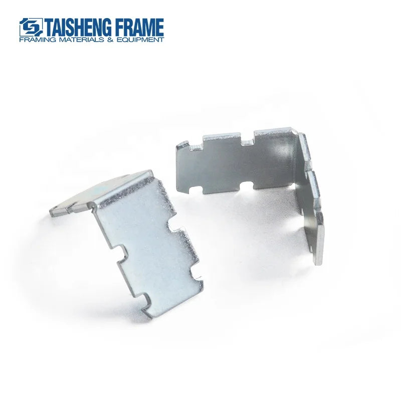TS-K340 Frame Accessories Framing Hardware Aluminium Frame Corner Connector Sliver Corner Brace