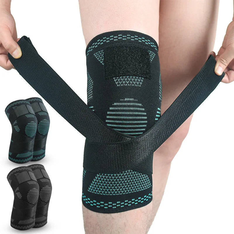 Straps Joelheira Para Tecido Neoprene Genouillere Pour Arthrose Joelheira Voleibol Knee Pads Support