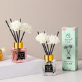 Promotion Popular Reed Diffuser With Rattan Reed Sticks Air Freshener Home Fragrance Reed Diffuser Box Packaging