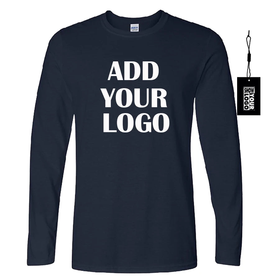 Wholesale Custom 100% Polyester Knitted 180gsm Turtleneck Long Sleeve Casual Shirt Eco-Friendly Breathable Soft Comfortable