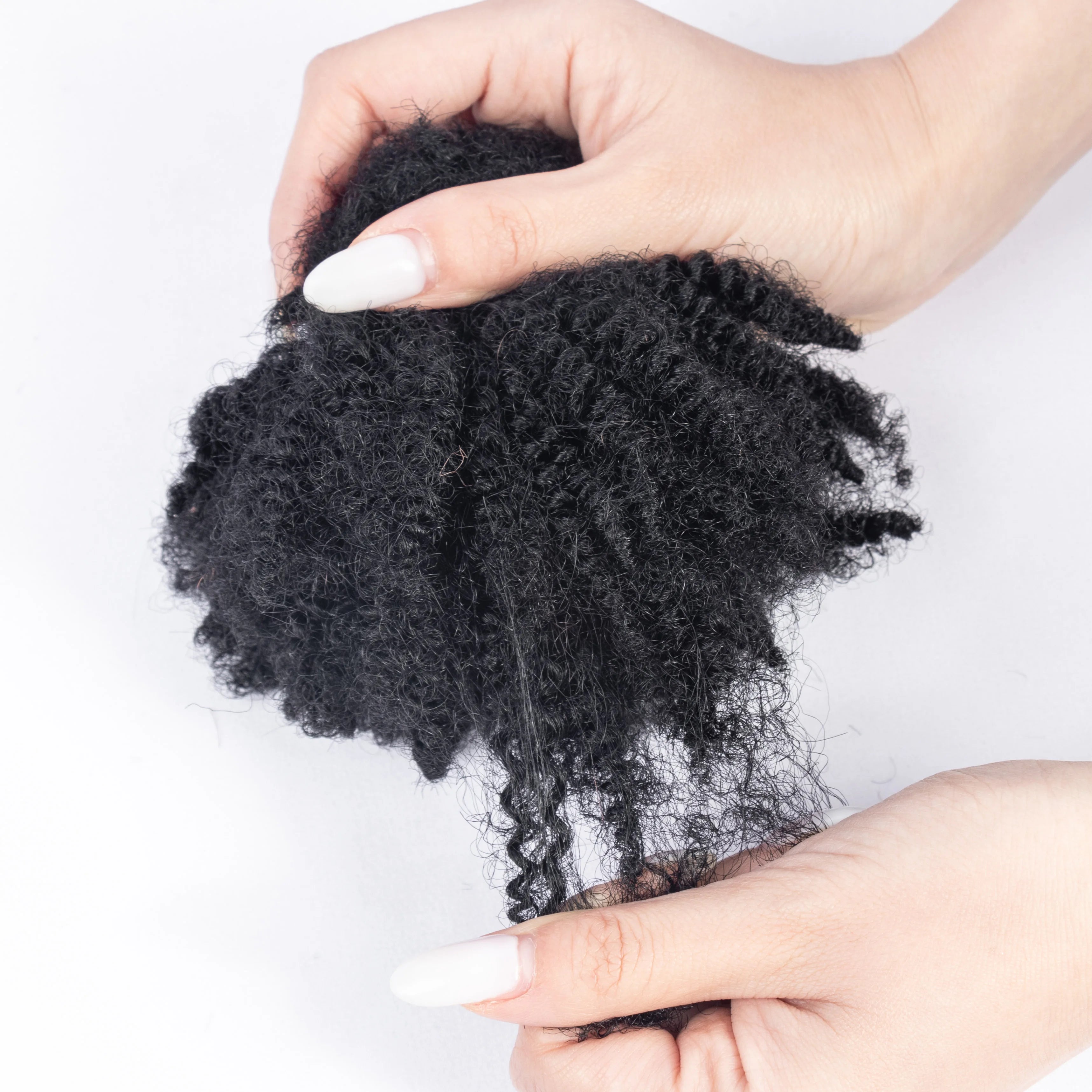 Cheaper & Softer Feeling Sufficient Hair  Popular Colors  Kink Curly 4C Human Hair