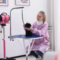 USMILEPET Luxury Electric Pet Dog Grooming Table 360 Degree Rotating Adjustable Height Hot Selling Round Hydraulic for Cats