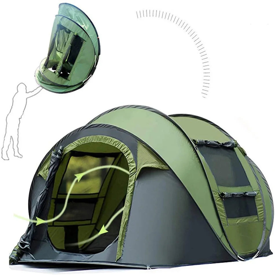 Woqi  One-second Ejection Is Simple and Convenient to Install an Automated Tent Suitable for School Activities