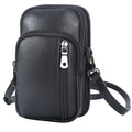 New Arrival Full Grain Leather Messenger Bag for Men Real Cowhide Black Nature Genuine Leather Sling Shoulder Crossbody Bag
