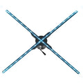 Holograma 4D Split 4K Beamer Leinwand 3D Hologram Led Fan 3D Signage Led Light 2025 Projector Screen With Stand Hologram Fan