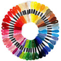 200 Mix Colors Cross Stitch Sewing Crochet Threads Embroidery Thread Cotton Kit Sewing Crochet Colorful for Anchor Similar DMC