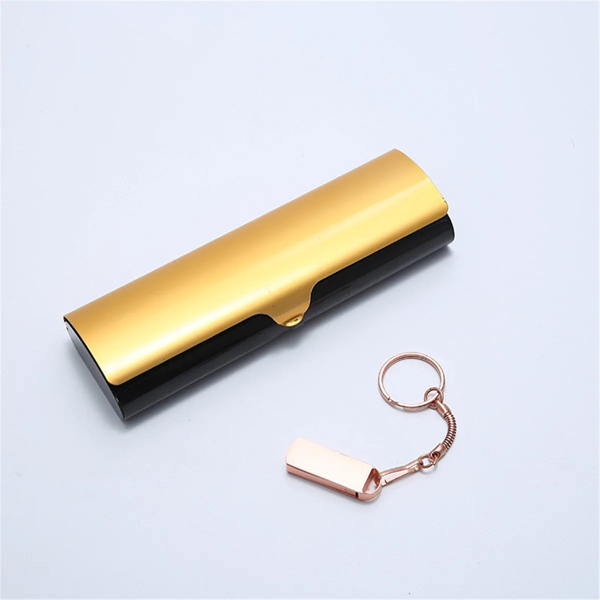 Punctual Portable Aluminum Hard Metal Presbyopic Glasses Storage Case