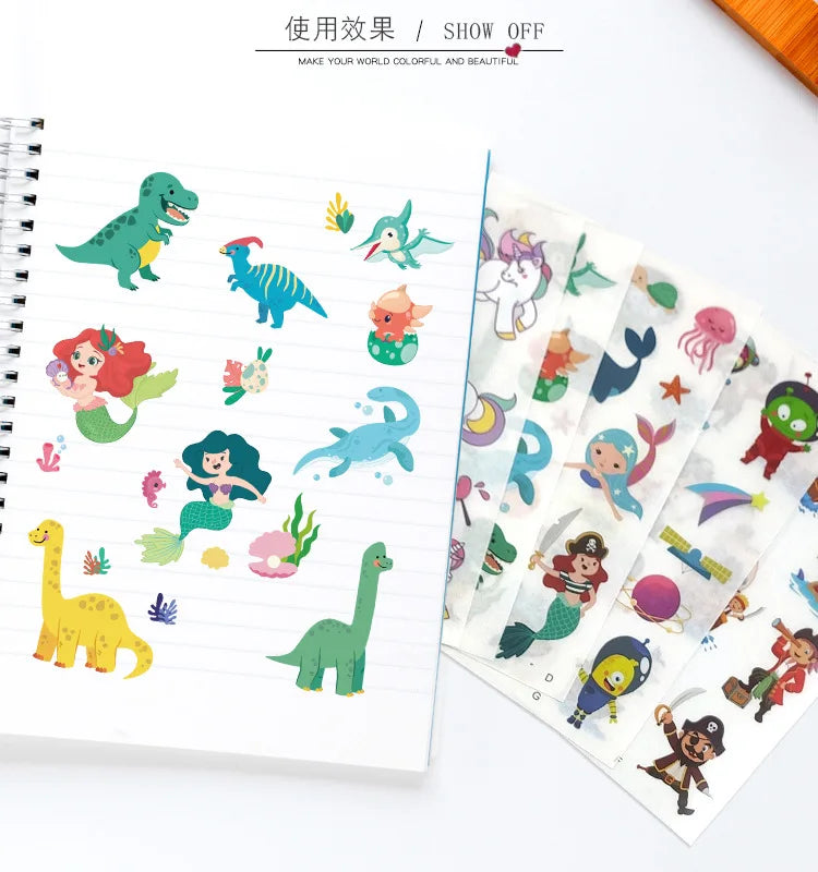 Transfer Sticker Scrapbook Planner Stickers for Scrapbooking Rub on Transfer Sticker
