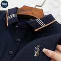Custom Blue Short Length Knitted Polyester for  Work Shirt with Logo Button up and Short Sleeves Embroidered Blue for  S