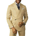 1 Button Luxury Men's Suits Full Men's Suit (jacket+pants) Dress Party Evening Elegant Luxury Celebrity 2 Piece Set