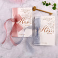 2pcs Creative Delicate Wed Oath Card Wedding Vow Cards Mariage Post Card Bride and Groom Enveloppe Bridal Shower