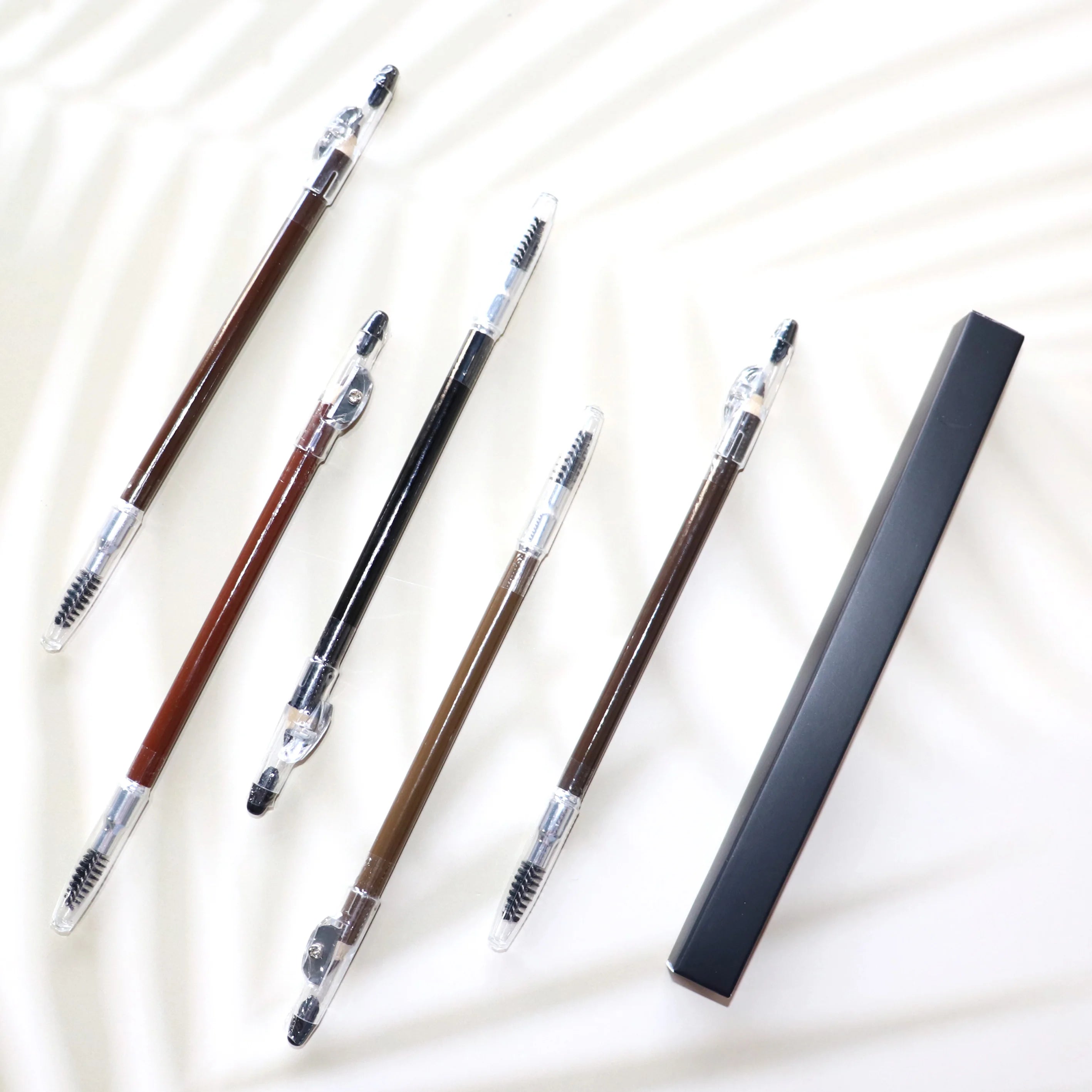 Long Lasting 5 Colors Eyebrow Pencil Custom logo Eyebrow Kit Makeup
