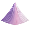 SANFAN Wholesale Colorful 5m*2.6m Aerial Yoga Hammock Customizable Gradient Color 6 Meters Multi-color Yoga Swing