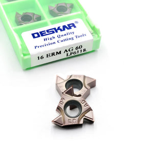 For DESKAR 16 ERM AG 60 LF6118 Tungsten Carbide Indexable Threading Turning Tool Customized CNC Lathe Tools CVD Coating OEM