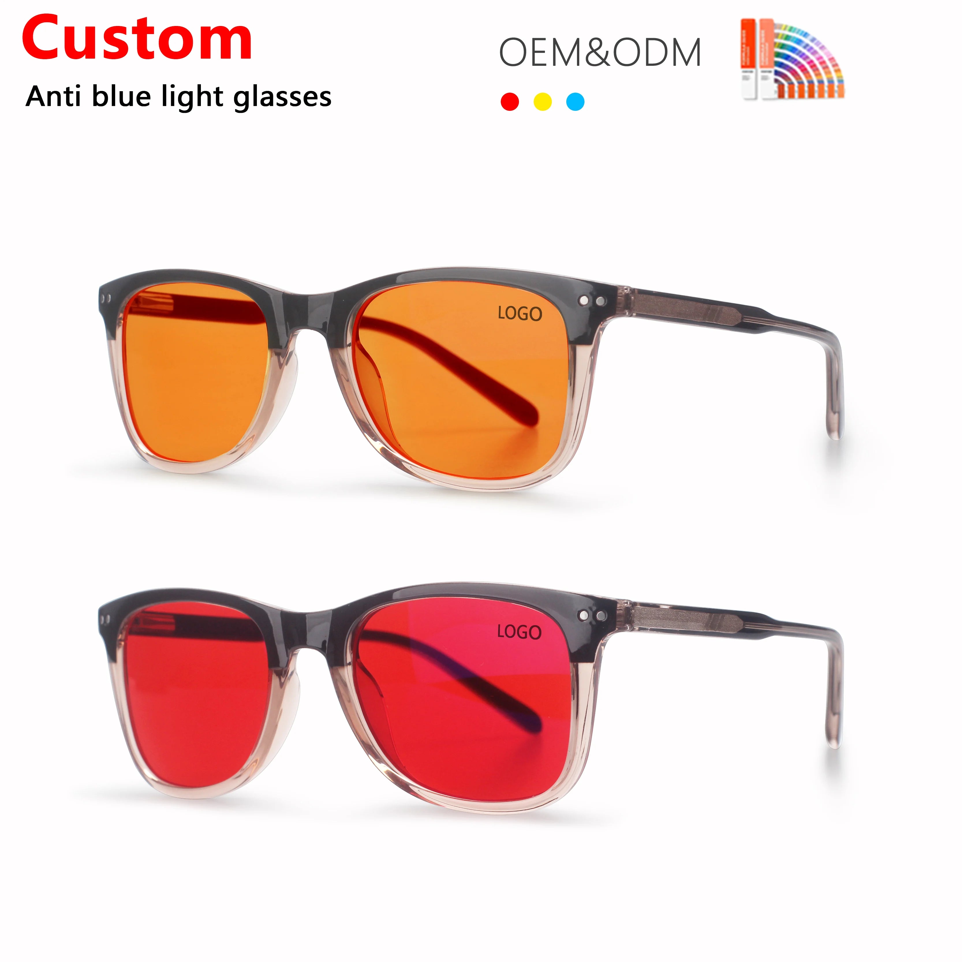 Ready Stock Retro H8 H9 HH Lenses TR90 Optical Frame Computer Eyewear Designer Custom Women Men Eyeglass Anti Blue Light Glasses