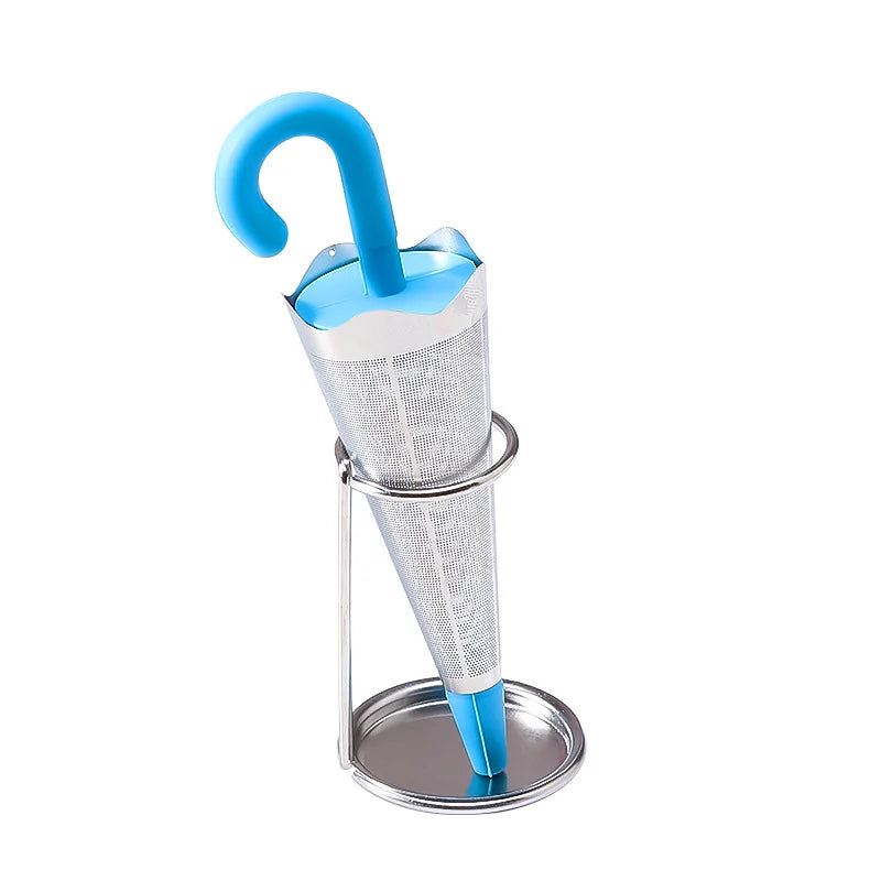 Factory Price Sale Luxury Design Eco-Friendly Stainless Steel Mesh Tea Ball Filter Heatproof Handle