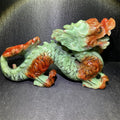 Wholesale Polished Eco-friendly Gemstone Dragon Carving Xiuyan Jade and Shanhuang Jasper for Home Decoration and Gift
