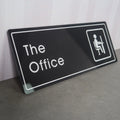 Office Door Sign UV Printed Acrylic Office Door Sign Board Name Plaque Sticker for Wall Door