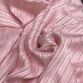 Luxury Chiffon Fabric Bright Silk Stripe Jacquard Chiffon Fabric for Dress