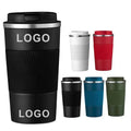 Custom Logo  12oz  17oz  Stainless Steel Insulated Tumbler Spill Proof Coffee Travel Mug With Lid Reusable Coffee Cups With Lid