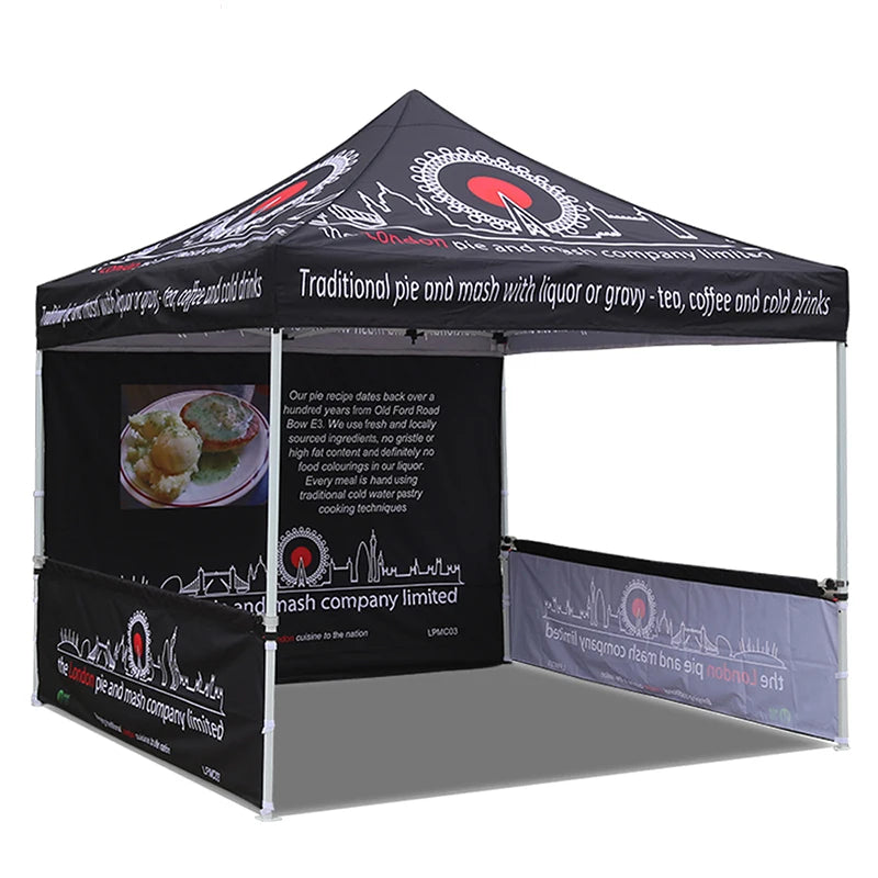 Trade Show Pop up Tent Excellent Quality Outdoor Canopy Folding Events Gazebo Custom 10x10 Tents