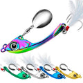 WEIHE 9g/5cm 13g/5.9cm 17g/6.5cm 5Colors Artificial Hard Metal VIB Fishing Lure Zinc Alloy Sinking Bait