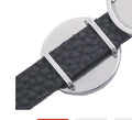 Vekeklee Hole Blank Bottom Stainless Steel Gem Tray Leather Bracelet Fine Jewelry Slide Charm Bead Connectors Components