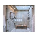China Manufacturer's Custom 8mm Frame Aluminum Alloy Tempered Glass Shower Room Panel Folding Open Hotels Square Modern