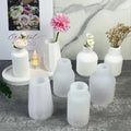 11 Styles Vase Ornaments Silicone Molds Nordic Resin Gypsum Vase Mold DIY Plaster Gypsum Form Mould  Epoxy Resin Molds