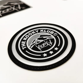 EYD Clothing Labels Accessories Sewn on Texture Look Custom Logo Soft Heat Transfer Patches