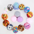 Colorful Woolen Yarn Balls Built-in Bell for Cats Furry Rattle Ball Cat Interactive Chasing Chewing Molar Cotton Thread Ball Toy