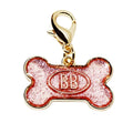 Custom Puppy Cat Necklace hang Pendant Bone Shape Enamel Accessory Metal Charms Brand Dog Collar Key Tags