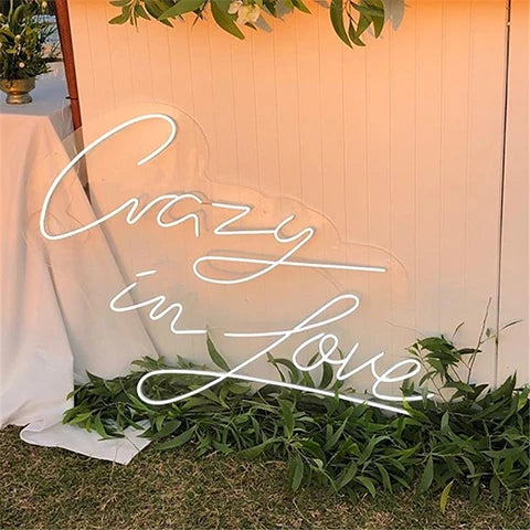 Rebow Dropshipping Wall Mounted Restaurant Neon Signs Manufacturer Neon Sign Strip for Wedding Party Decor
