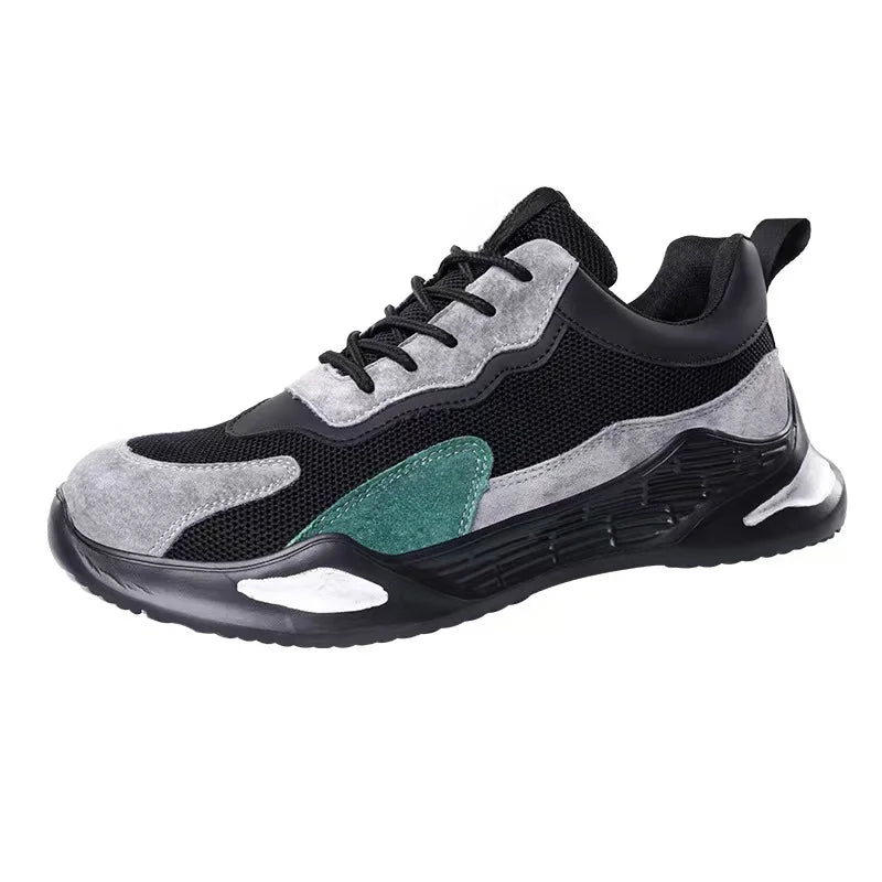 Winter Unisex Work Safety Shoes for Construction Site Breathable Comfortable Casual Wear-resistant Steel Toecap Anti-Static