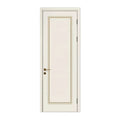 Modern Design Pre-Hung MDF Wood Door Composite Internal Laminated Project Door Living Room Bedroom Soundproof Manual Opening