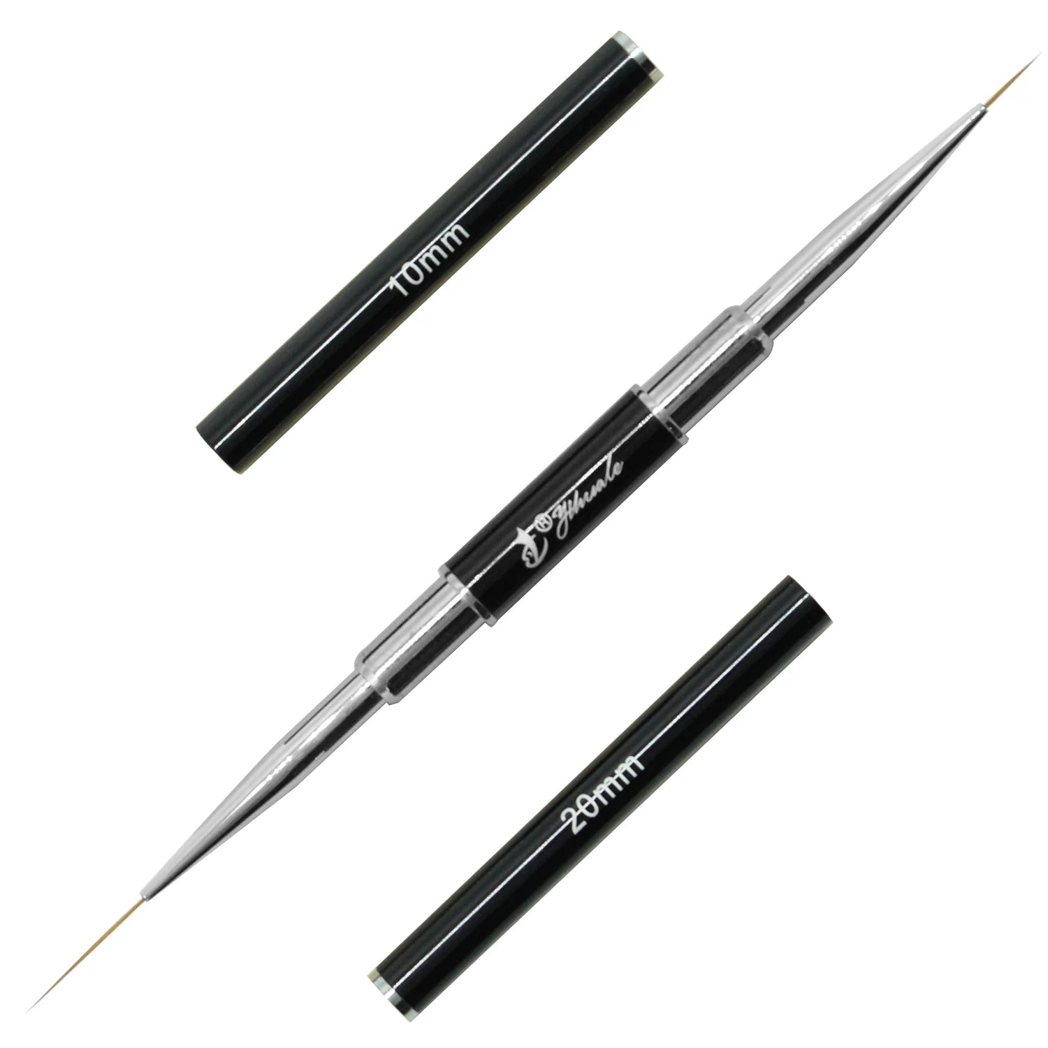Yihuale Hot Dual Ended Liner Brush Double Ended Nail Art Brush UV Gel Brush