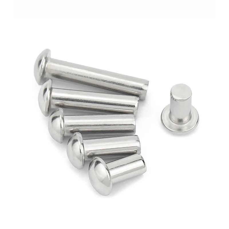 Stainless and Carbon Steel Mushroom Head Rivet Pin Galvanized