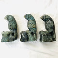 Wholesale Natural Hand Made Labradorite Parrot Carving Flash Crystal Bird Gift for Decoration