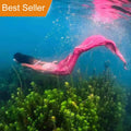 Newly Released Fish Mermaid Tail Digital Printing 2-Piece Set Breathable Plus Size Waterproof Eco-Friendly