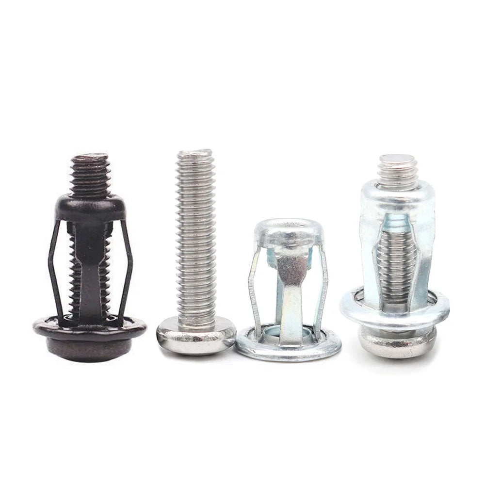 Factory Wholesale Spot Carbon Steel Jack Nut Hollow Lantern Nut Cross Recessed Fixed Expansion Screw Petal Nut