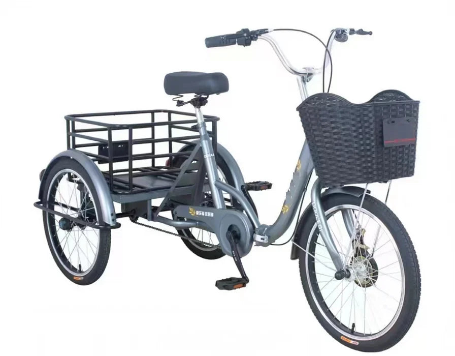 Dule No.3 L Tricycle Elderly Bicycle Elderly Rickshaw Small Portable Adult