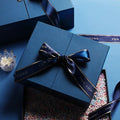 Luxury Black Paper Cardboard Magnetic Foldable Packaging Men Birthday Gift Box for Gift Sets