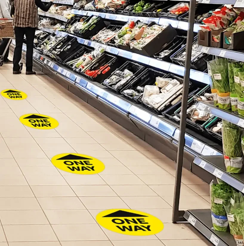 3d Custom Logo Printing Supermarket Waterproof Vinyl Floor Sticker for Promotion Decoration